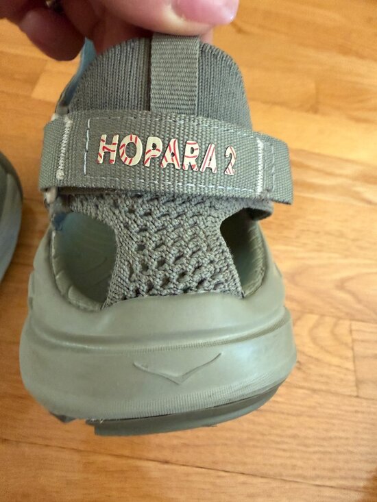 HOKA Men\'s Hopara 2 Hiking Sandals Size 9D